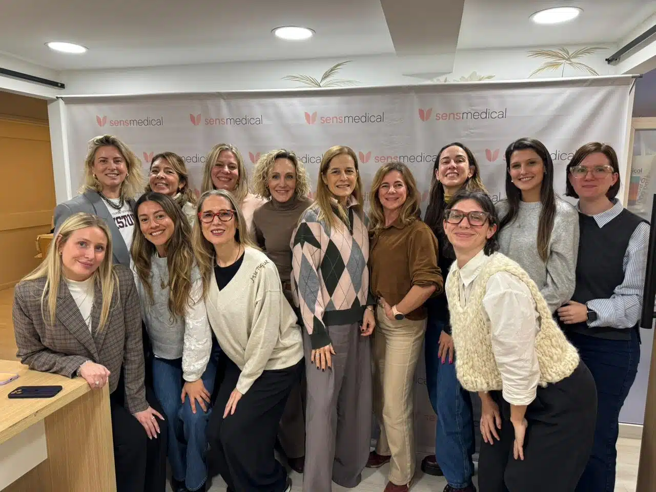 Equipo de Sens Members en el encuentro trimestral