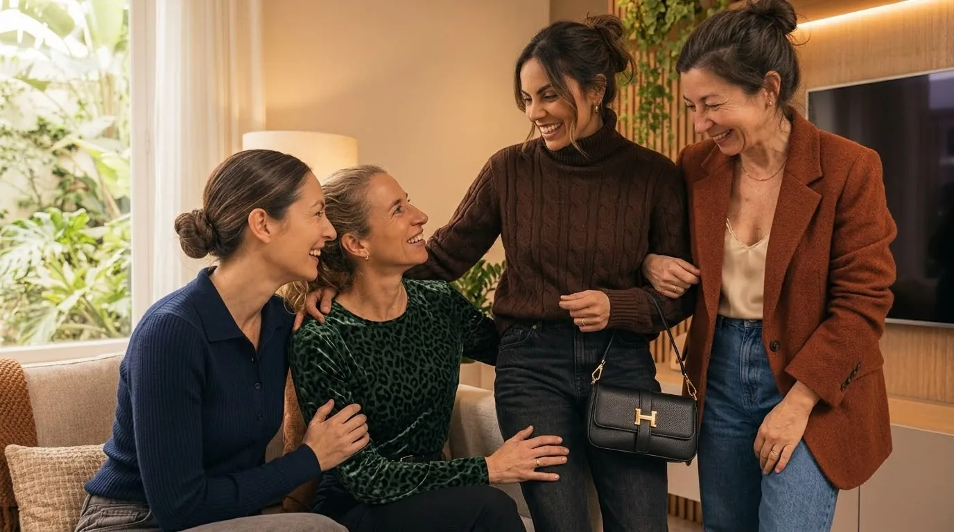 Mujeres de distintas edades compartiendo un momento juntas